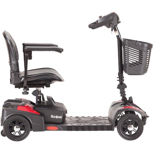 Drive Medical SFSCOUT4 Scout 4Wheel Power Scooter BrandsMart USA