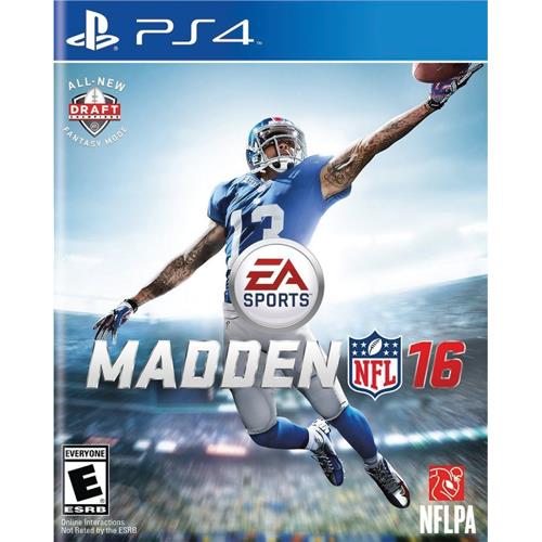 Madden NFL 16 For PlayStation 4