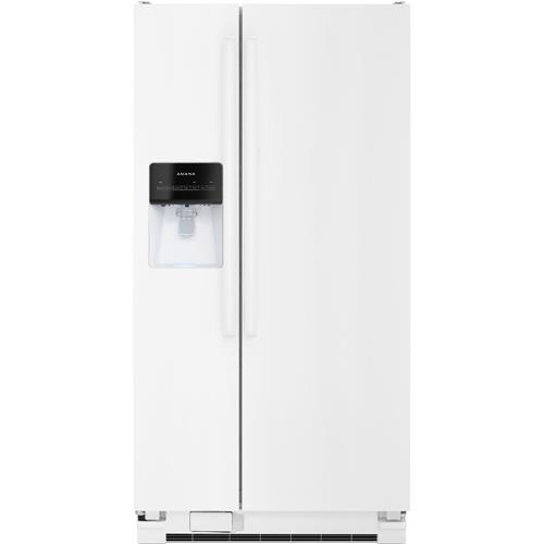 Amana ASI2275FRW 21.2 CuFt White 2 Door SideBySide Refrigerator