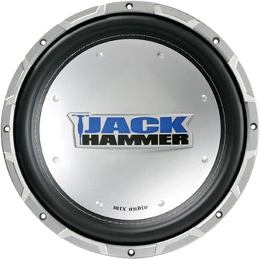 MTX JH451204 12" JackHammer Subwoofer (Each), 12" JackHammer Subwoofer