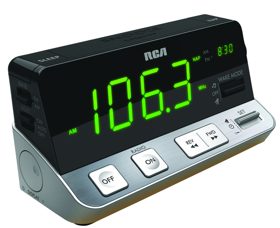 Unknown RPC100 Large Button AM/FM Clock Radio, ExtraLarge 1.4" LED