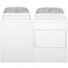 Whirlpool - 3.6 CuFt Top Load Washer With 7.0 CuFt Electric Dryer