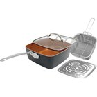 Gotham Steel - 9.5-inch Deep Square Pan