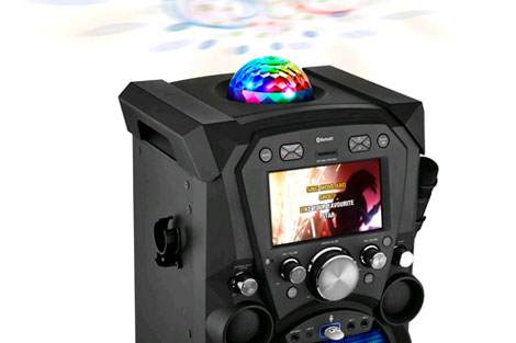 Carnaval Karaoke System with Resting Table Cradle Carnaval Karaoke System with Resting Table Cradle