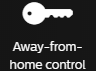 Away-from-home control Away-from-home control