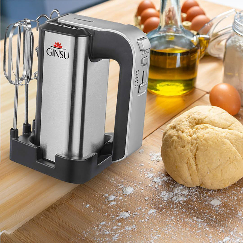 5-Speed Turbo Boost Electric Handheld Mixer