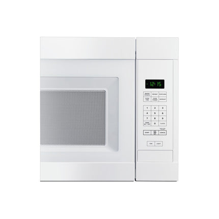 1.6 CuFt 1000 Watt Over-the-Range Microwave in White with Defrost