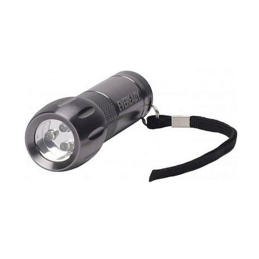 Compact Battery Powered Metal LED Flashlight
