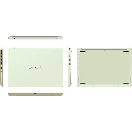 VAIO FS 14.1" All-Aluminum Laptop, Intel Core i3-1215U (6-Core), 8GB/512GB, FHD Matte Display, THX Spatial Audio, Fingerprint & Windows Hello, IR Camera, Windows 11 Home - Mint Green
