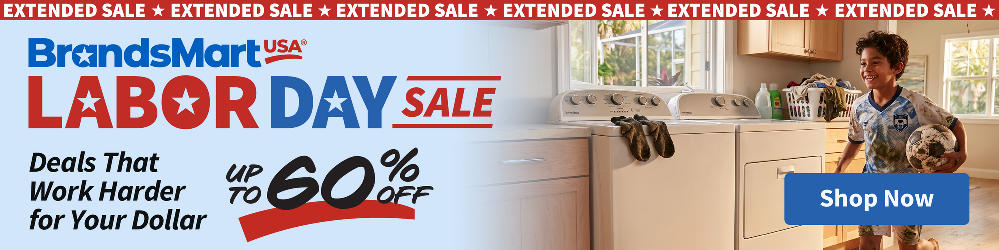 Labor Day Sale up to 60% off
