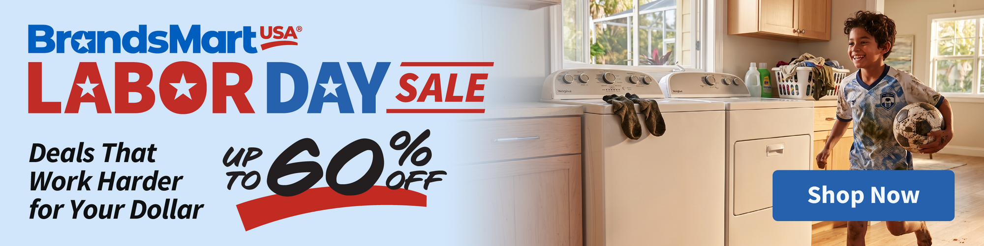 Labor Day Sale up to 60% off
