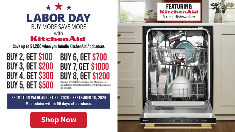 KitchenAid Labor Day Buy More Save More - Up to $1200