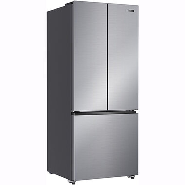 Galanz GLR16FS2D08 16 Cu Ft French Door Refrigerator In Stainless
