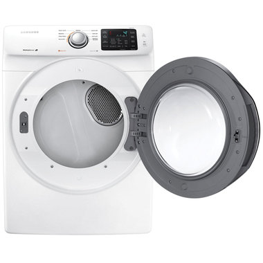 Samsung DV42H5000EW 7.5 CuFt Front Load White Electric Dryer