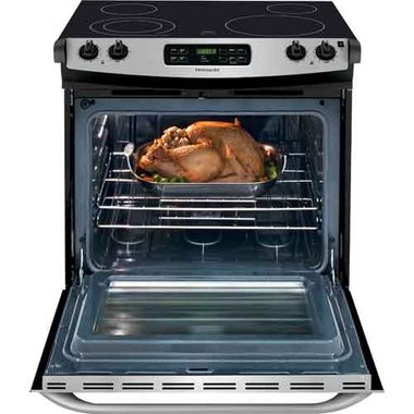 30" Slide-In Electric Range With 4.2 CuFt Self-Cleaning Oven