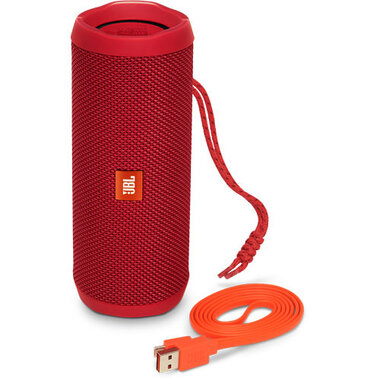 アンプ JBL FLIP4 RED JBL JBLFLIP4REDAM Flip 4 Portable Waterproof Bluetooth