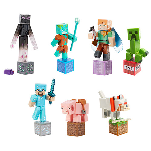 Boneco CatGirl: Minecraft - ZR Toys - Toyshow Tudo de Marvel DC