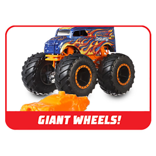 Hot Wheels FYJ44 Monster Trucks 1:64 Scale Die-Cast Assortment with Gi –  Stabeto