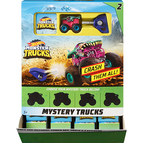 Hot Wheels Monster Trucks Mystery Blind Box (Styles May Vary) 