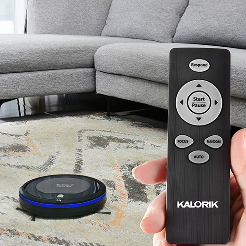 Kalorik RVC46588GR Robot Vacuum With Ionic Air Purifier | BrandsMart USA