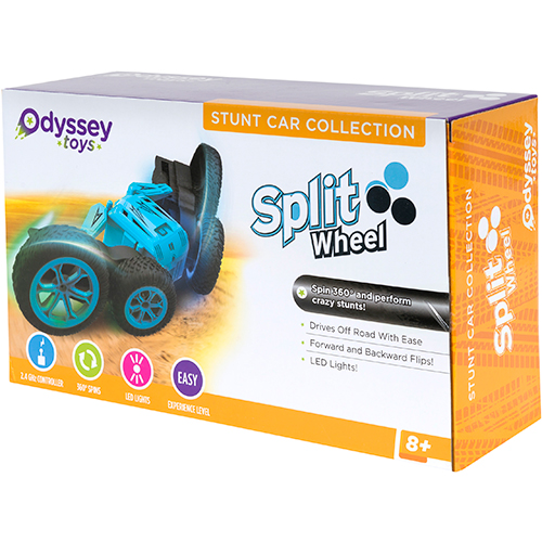 Odyssey ODY-114 RC Split Wheel Stunt Car 