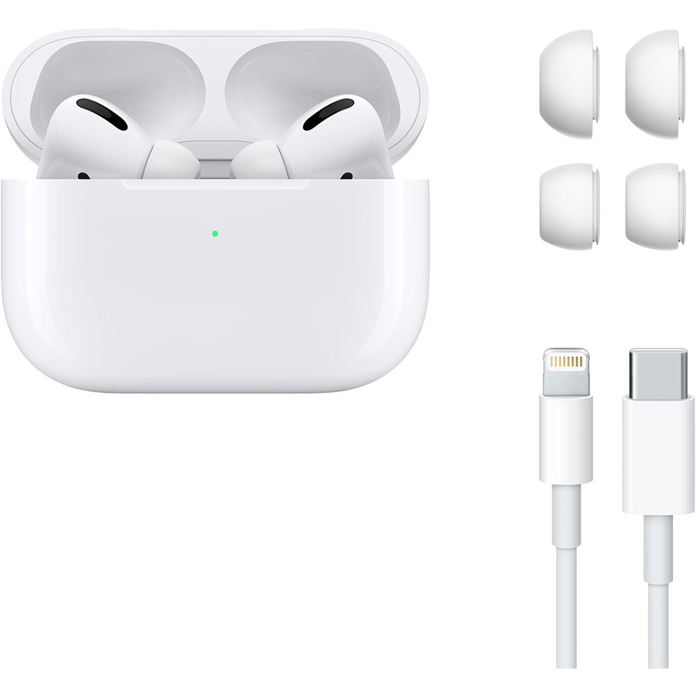 Apple MLWK3AMA AirPods Pro With MagSafe Charging Case - White