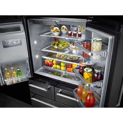 Kitchenaid Appliances Black Stainless kitchenaid krmf706ebs 25.8 cuft black stainless steel 5 door Kitchenaid Appliances Black Stainless kitchenaid krmf706ebs 25.8 cuft black stainless steel 5 door