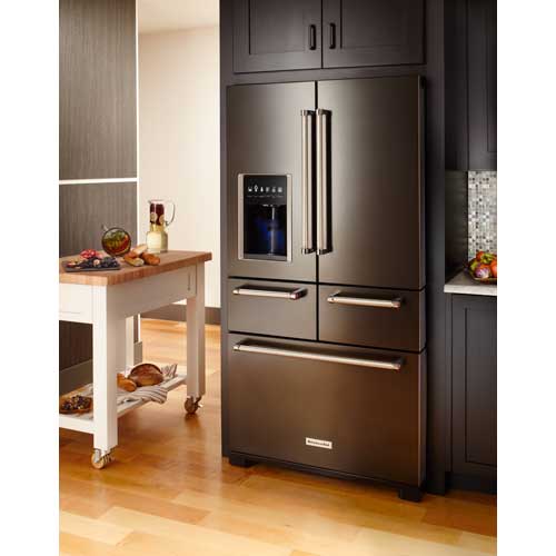 Kitchenaid Appliances Black Stainless kitchenaid krmf706ebs 25.8 cuft black stainless steel 5 door Kitchenaid Appliances Black Stainless kitchenaid krmf706ebs 25.8 cuft black stainless steel 5 door