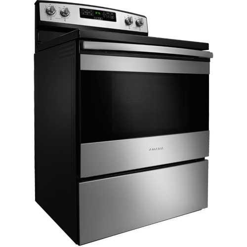 Amana AER6303MFS 30" Stainless Steel Electric Smooth Top Range With 4.8