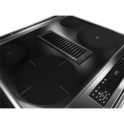 KitchenAid KSEG950ESS 30" Stainless Steel SlideIn Electric Downdraft