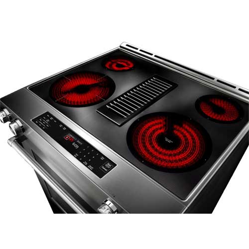 KitchenAid KSEG950ESS 30" Stainless Steel SlideIn Electric Downdraft