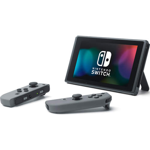With Gray Joy-Con