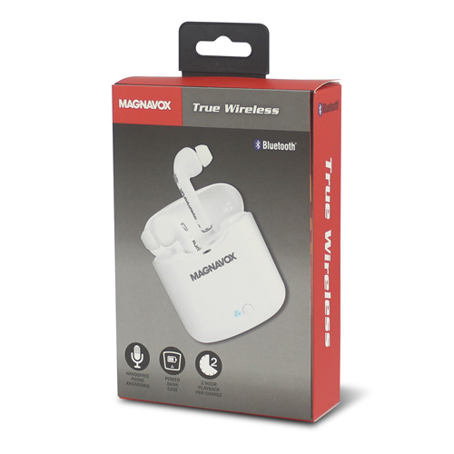 Magnavox MBH570 True Wireless Earbuds 