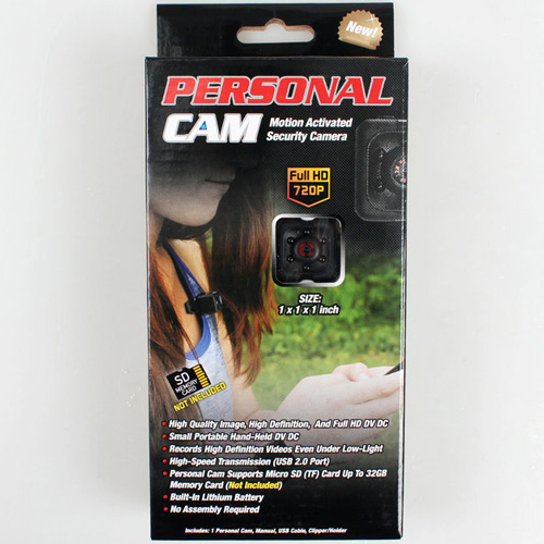 motion activated personal camera
