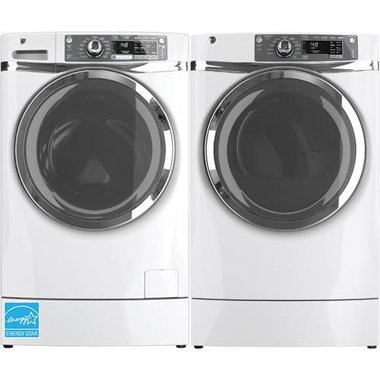 4 8 Cuft Rightheight Design White 28 Front Load Washer And 3 Electric Dryer 4 8 Cuft Rightheight Design White 28 Front Load Washer And 3 Electric Dryer