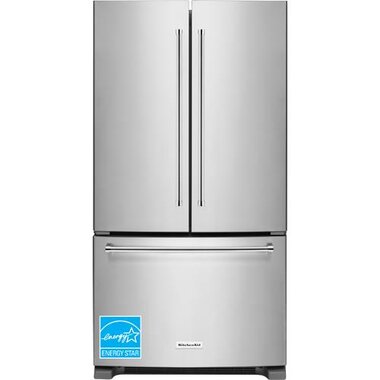 KitchenAid KRFC300ESS-SS 20.0 CuFt Counter Depth French Door Refrigerator