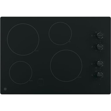 GE JP3030DJ-BB 30 4 Element Radiant Electric Cooktop | BrandsMart USA