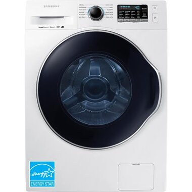 Samsung Ww22k6800aw 2 2 Cuft High Efficiency Front Load Washer In White Brandsmart Usa