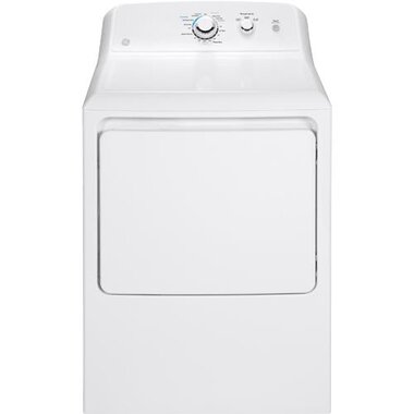 GE GTD33EASK-WW 7.2 CuFt Front-Load Electric Dryer With Auto Dry In White