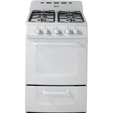 Avanti GRO24P0W 24&quot; Freestanding Gas Range