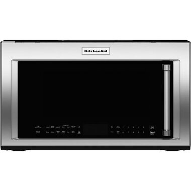 KitchenAid KMHC319ESS 1.9 CuFt 1000 Watt Over-The-Range Microwave In Stainless Steel