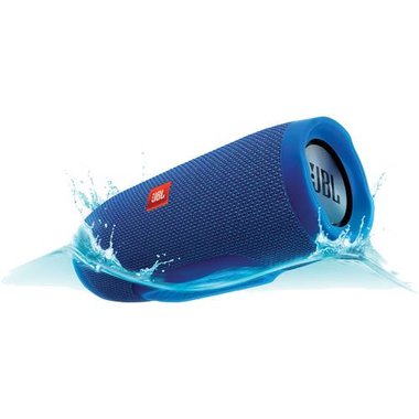 JBL CHARGE3BLUEAM Charge3 Portable Bluetooth Speaker - Blue