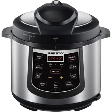 Presto Electric 6-Quart Pressure Cooker Plus - 8908006