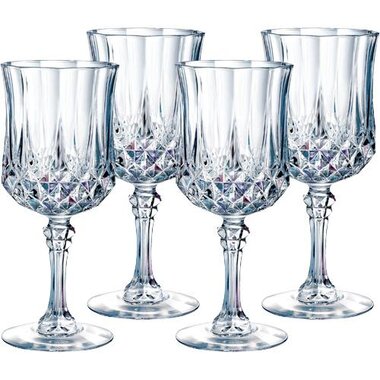 UPC 883314567663 product image for Cristal d&'Arques L7768 5.75oz Longchamp Wine Glass Set Of 4 | upcitemdb.com