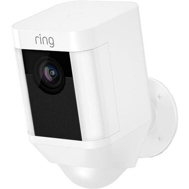 1080p Spotlight Outdoor Camera Battery Operated White 1080p Spotlight Outdoor Camera Battery Operated White