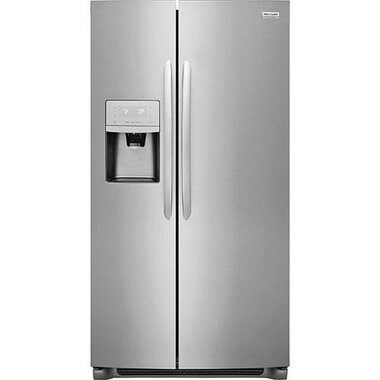 Frigidaire Gallery Fgss2335tf 22 2 Cuft Side By Side Refrigerator