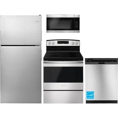 Amana Art318ffdskp3 Stainless Steel Complete Kitchen Package Brandsmart Usa