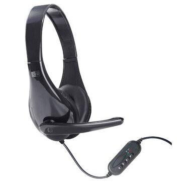 usb enabled headset with a microphone