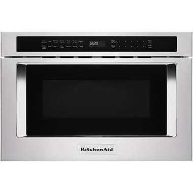 Kitchenaid Kmbd104gss 24 Built In Microwave Drawer Brandsmart Usa Built In Microwave Drawer