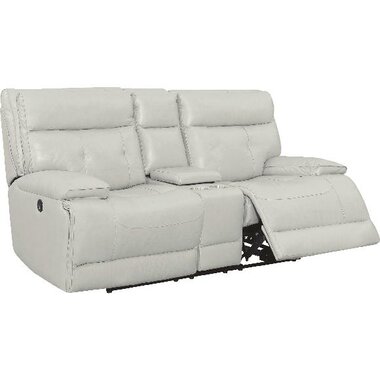 Global Furniture Gprclu Capaqu Capri Console Italian Leather Power Reclining Loveseat Brandsmart Usa Global Furniture Gprclu Capaqu Capri, Leather Sofa Phoenix Az